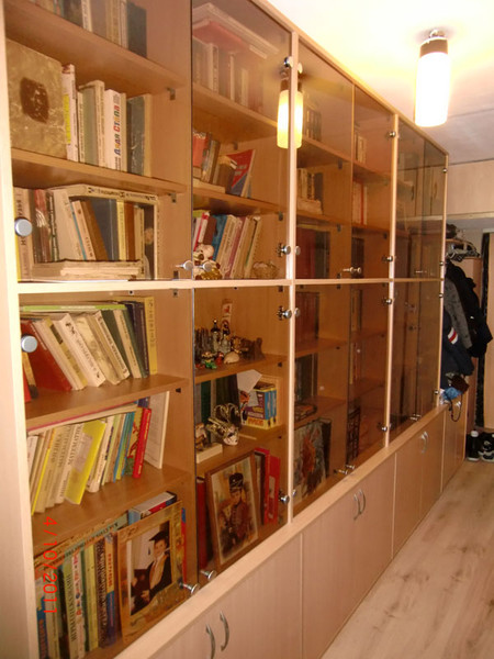 Стеллажи и библиотеки на заказ в Твери